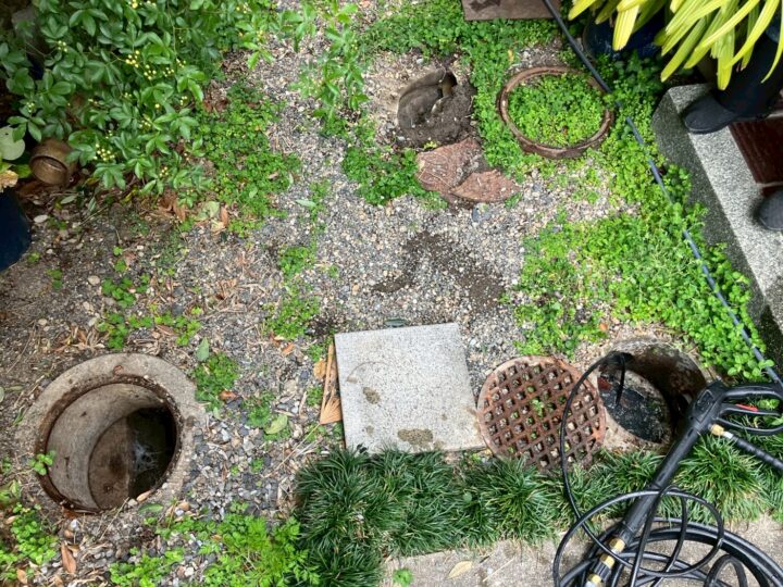 キッチン排水つまりを徹底解消！屋外排水管の高圧洗浄で快適な水回りへ（京都市南区）の画像