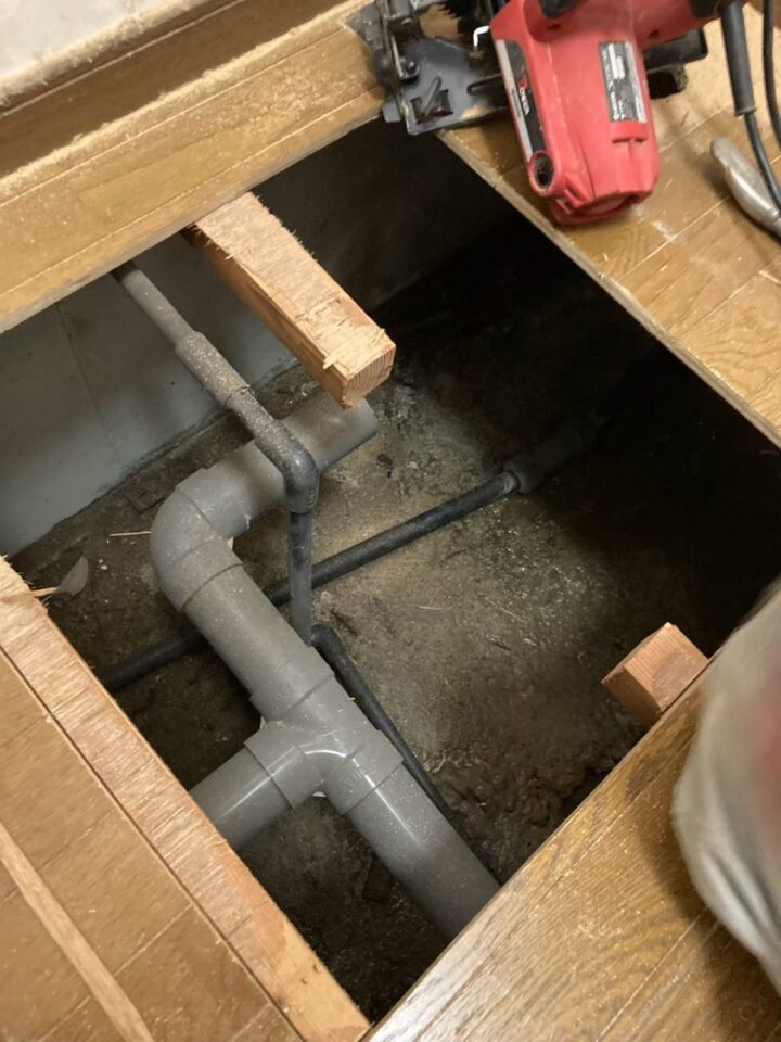 宇治市H様宅｜排水トラブルを一挙に解消！給水管と排水管の新設工事で暮らしの快適さを実現の画像