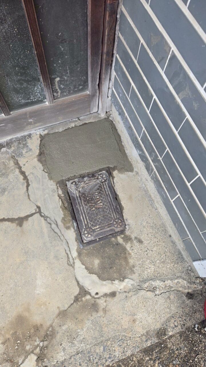8月給水管工事施工後