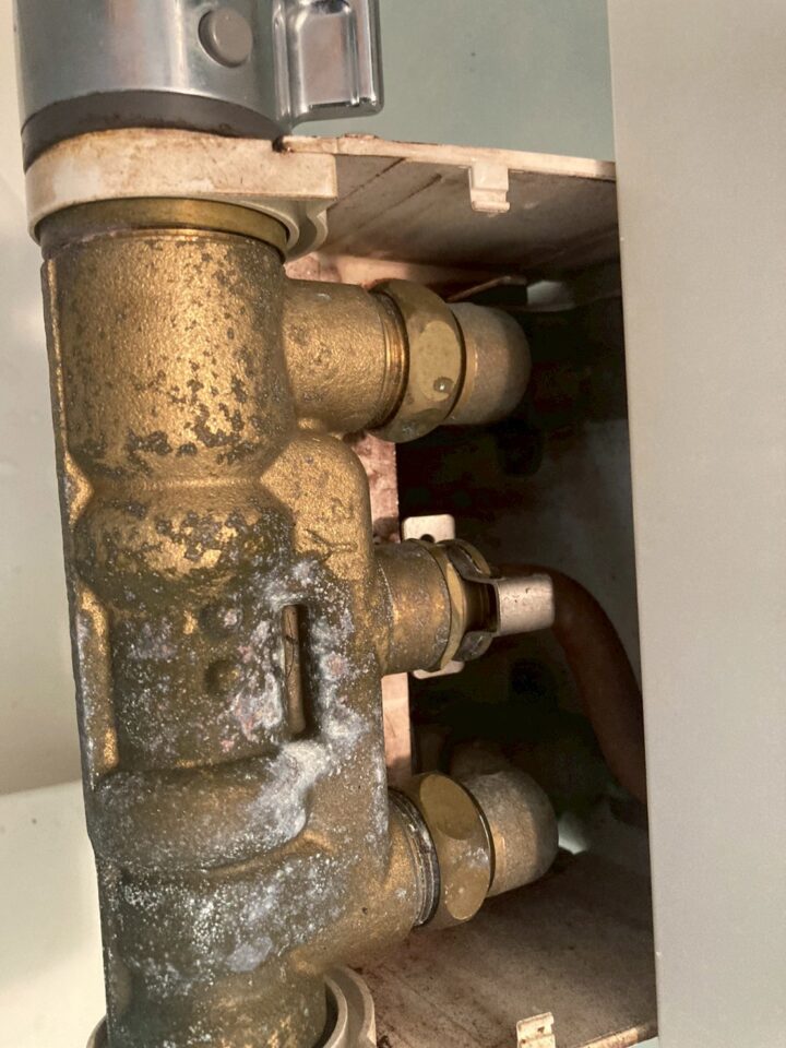 浴室水栓交換工事 京都市西京区(Y様宅)の画像